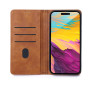 Etui Portfel Samsung A25 5G Brązowy