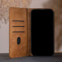 Etui Portfel Samsung A25 5G Brązowy