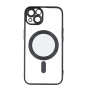Nakładka Color Chrome Magsafe Apple iPhone 17 Pro Przezroczysty z czarną ramką