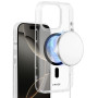 Liavec Glossy Magsafe Clear Case czarny Apple Iphone 15 Przezroczysty