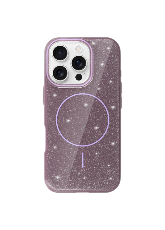Etui Magsafe Slim Shiny Apple Iphone 13 Fioletowy