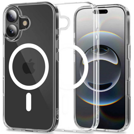TECH-PROTECT FLEXAIR MAGSAFE HYBRID CLEAR Apple iPhone 17 Tech-Protect Przezroczysty