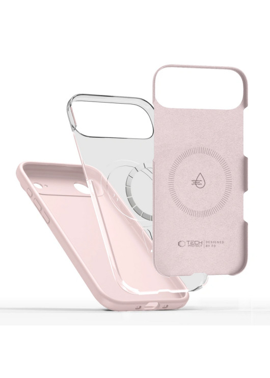 TECH-PROTECT SILICONE MAGSAFE Apple iPhone 17 AIR Tech-Protect Jasnoróżowy