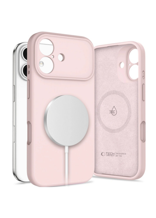 TECH-PROTECT SILICONE MAGSAFE Apple iPhone 17 Tech-Protect Jasnoróżowy