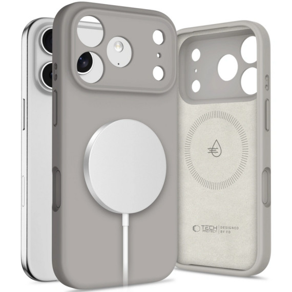 TECH-PROTECT SILICONE MAGSAFE Apple iPhone 17 Pro Max Tech-Protect Szary