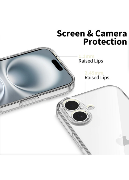 TECH-PROTECT FLEXAIR CLEAR Apple iPhone 17 Tech-Protect Przezroczysty