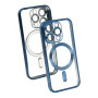 Metallic Magsafe Case Apple iPhone 12 Pro Max Granatowy