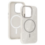 Etui Magsafe Slim Shiny Apple iPhone 16 Pro Max Srebrny