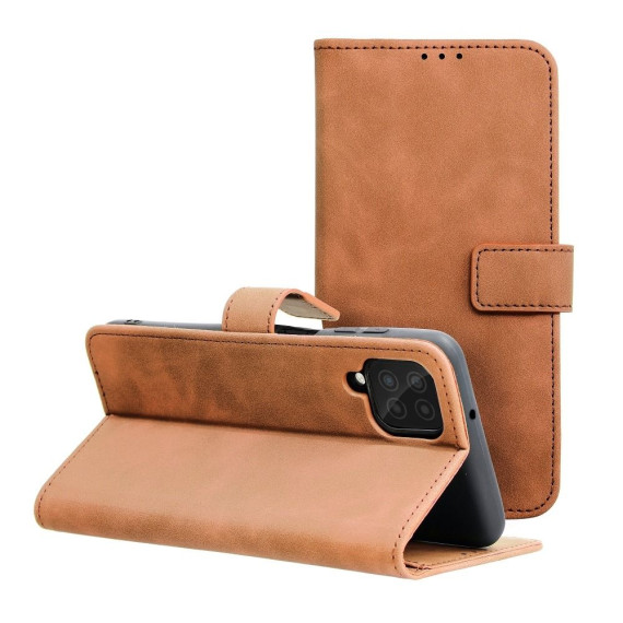 Etui Portfel Samsung A17 Forcell Brązowy