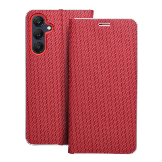 Etui Portfel Samsung A17 Czerwony