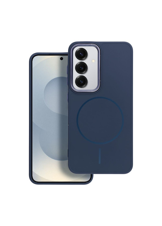 Etui FRAME MAG COVER kompatybilny z MagSafe Samsung Galaxy A55 5G Granatowy