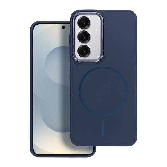 Etui FRAME MAG COVER kompatybilny z MagSafe Samsung Galaxy A55 5G Granatowy