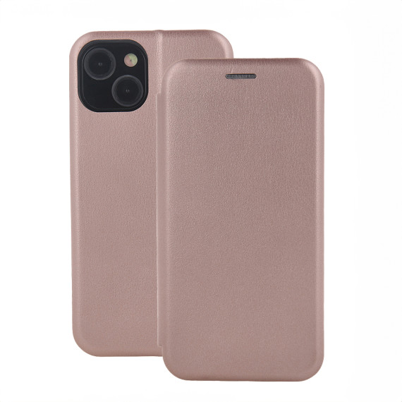 Etui Portfel Motorola E15/G05 Złoty Róż