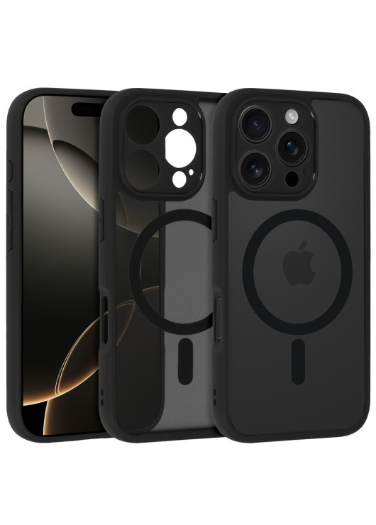 Futerał Full Matte Mag Cover kompatybilny z MagSafe Samsung Galaxy A55 5G Inny Czarny