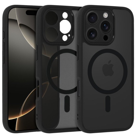 Futerał Full Matte Mag Cover kompatybilny z MagSafe Samsung Galaxy A55 5G Inny Czarny
