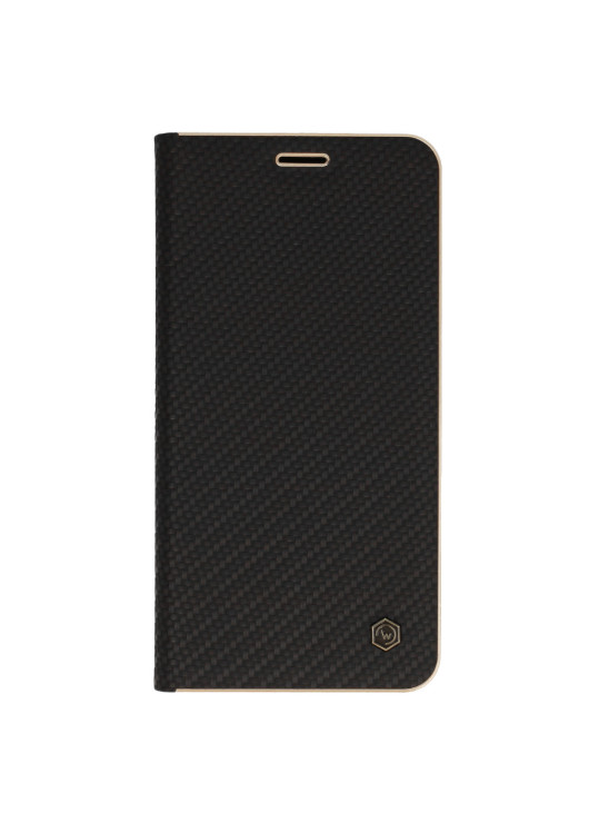 Etui Portfel Carbon Samsung Galaxy S25 Ultra Czarny