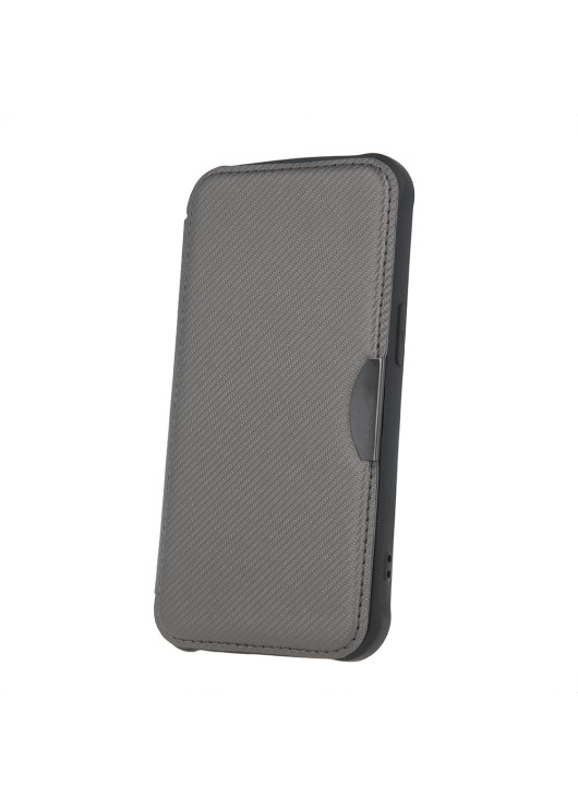 Etui Portfel Kabura RAZOR Book Apple iPhone 16 pro Odcienie szarego