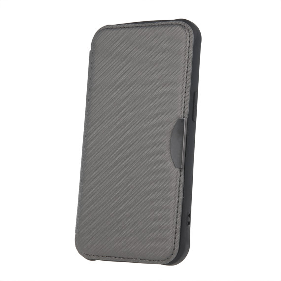 Etui Portfel Kabura RAZOR Book Apple iPhone 16 pro Odcienie szarego