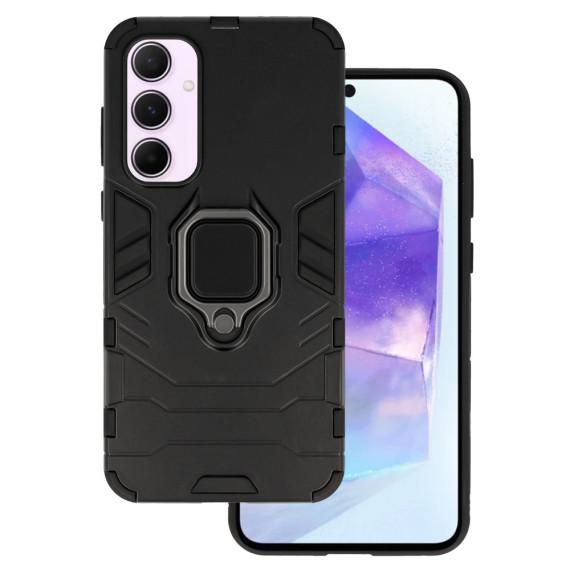 Etui Ring Armor Samsung Galaxy A55 5G Inny Czarny