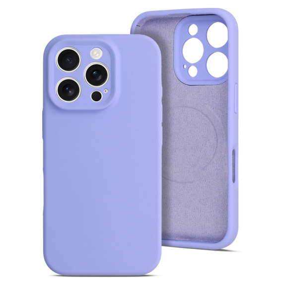 Etui MagColor Pure Case Apple Iphone 15 Fioletowy