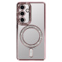 Bling Magsafe Case Samsung Galaxy S25 Odcienie różowego
