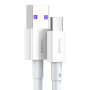 Baseus kabel Superior USB - USB-C 1,0 m biały 66W USB C Baseus Biały