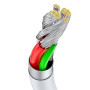 Baseus kabel Superior USB - USB-C 1,0 m biały 66W USB C Baseus Biały
