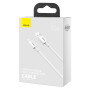 Baseus kabel Superior USB - USB-C 1,0 m biały 66W USB C Baseus Biały