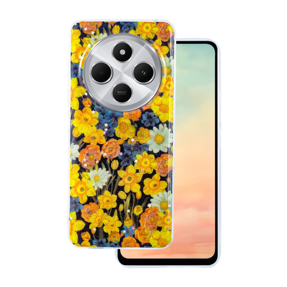 Nakładka Glow Glam Xiaomi Redmi A5 Pomarańczowy