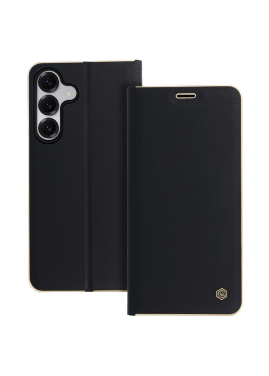 Etui Portfel Samsung S25 FE Czarny