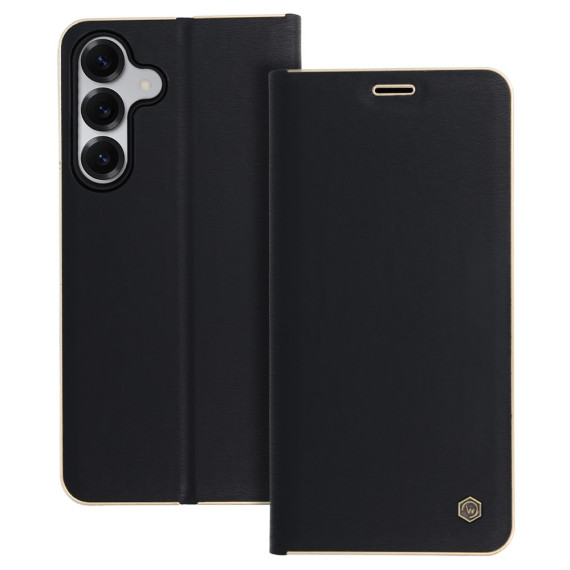 Etui Portfel Samsung S25 FE Czarny