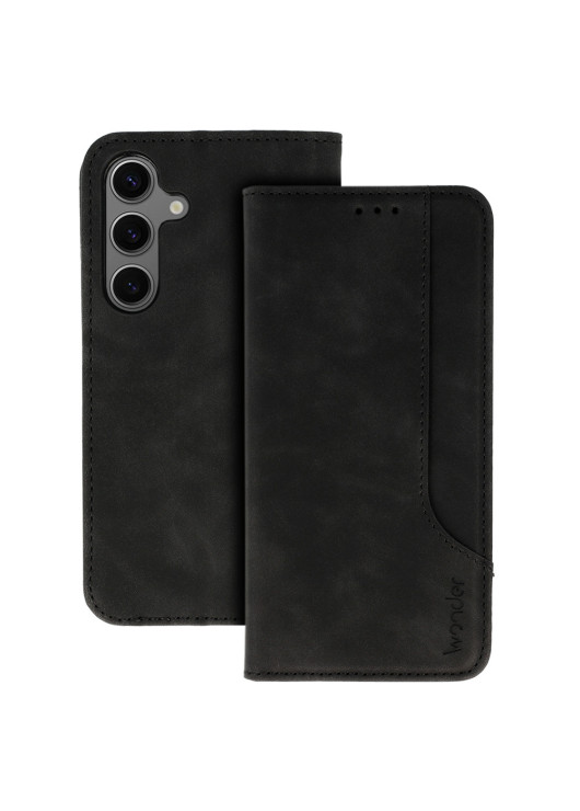 Etui Portfel Samsung S25 FE Czarny