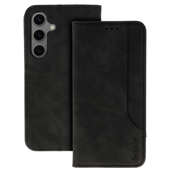 Etui Portfel Samsung S25 FE Czarny