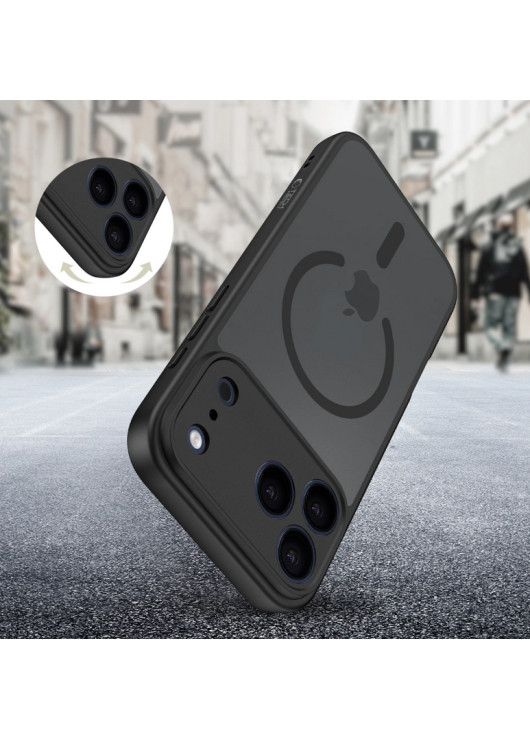 TECH-PROTECT BASICMAG MAGSAFE IPHONE MATTE BLACK Apple iPhone 17 Pro Tech-Protect Czarny mat