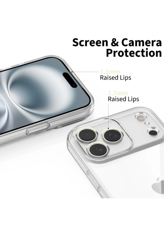 TECH-PROTECT FLEXAIR CLEAR Apple iPhone 17 Pro Tech-Protect Przezroczysty