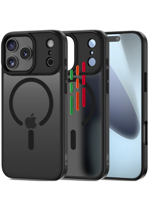 TECH-PROTECT MAGMAT XT 4-SET MAGSAFE MATTE BLACK Apple iPhone 17 Pro Max Tech-Protect Czarny