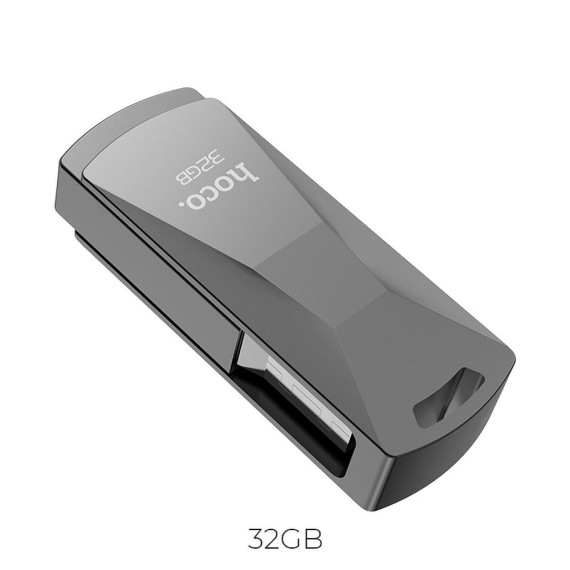 Pendrive 32GB USB 3.0 (USB A) Hoco UD5 szary Hoco Czarny