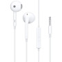 OPPO oryginalne słuchawki przewodowe Jack 3,5 mm z mikrofonem MH156 białe bulk Oppo Biały