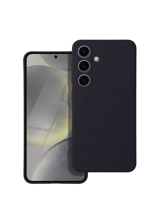 Futerał Silicone Mag Cover kompatybilny z MagSafe Samsung Galaxy A56 5G Inny Czarny