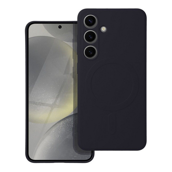 Futerał Silicone Mag Cover kompatybilny z MagSafe Samsung Galaxy A56 5G Inny Czarny