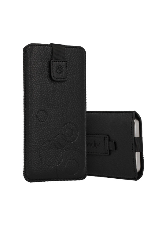Kieszonka WONDER Deko (ROZMIAR L) do Iphone 13 Mini/12 Mini/SE 2020/2022/7/8 czarna Inny Czarny