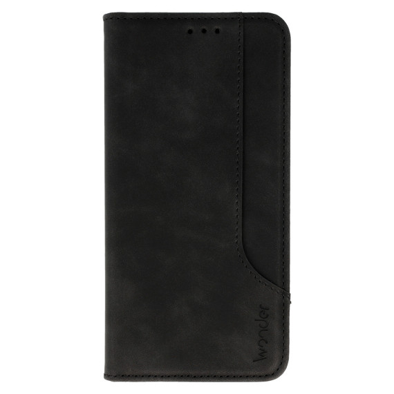 Etui Portfel Samsung A51 Czarny