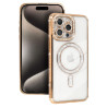 Bling Magsafe Case Apple iPhone 17 Złoty