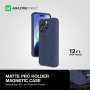 Amazing Thing Etui Matte Pro Mag Case 12FT IP156.1PMPBU granatowy Apple Iphone 15 Pro Inny Granatowy