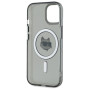 Karl Lagerfeld nakładka HC MagSafe IML Metal Choupette Head czarna Apple Iphone 15 Karl Lagerfeld Czarny