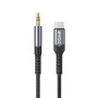BWOO kabel AUX 3.5mm - USB-C BO-AUX066 czarny Aux Bwoo Odcienie czarnego