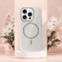 Etui Magsafe Slim Shiny Apple Iphone 13 Srebrny