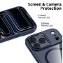 TECH-PROTECT MAGMAT MAGSAFE DEEP BLUE/CLEAR Apple iPhone 17 Pro Max Tech-Protect Granatowy