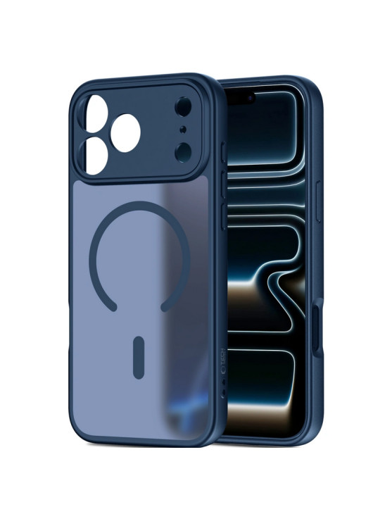 TECH-PROTECT BASICMAG MAGSAFE IPHONE MATTE DEEP BLUE Apple iPhone 17 Pro Tech-Protect Granatowy