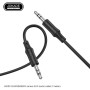  Kabel Jack 3,5mm 200cm AUX Jokade JA005 Aux JOKADE Odcienie czarnego